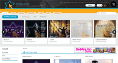 Desktop Screenshot of fr.israel-music.com